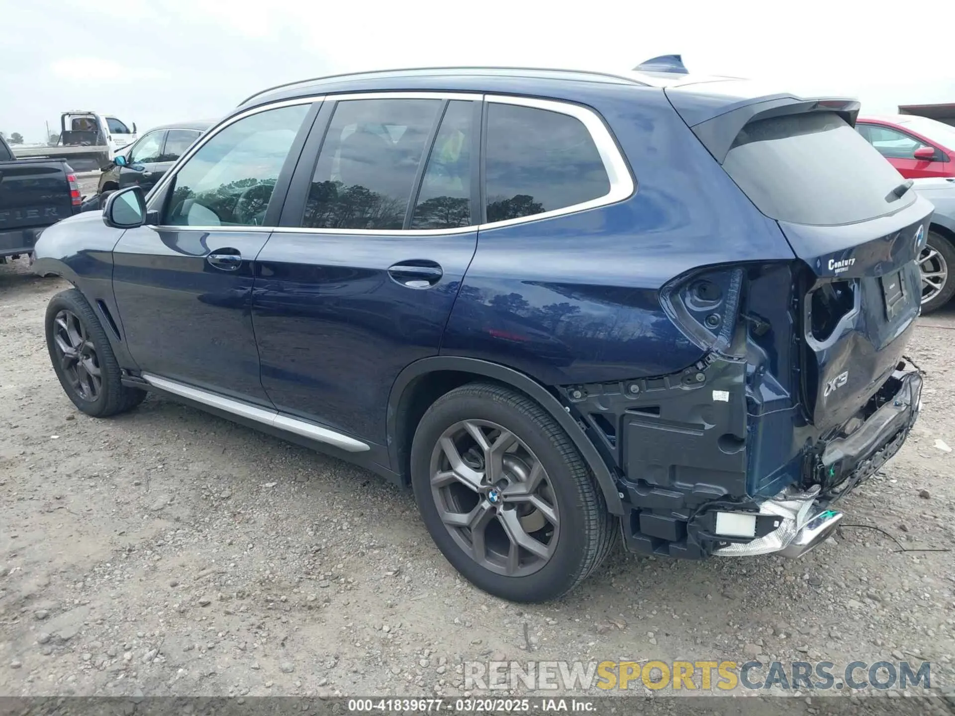 3 fotografías del automóvil dañado 5UX53DP0XP9T01583 BMW X3 2023