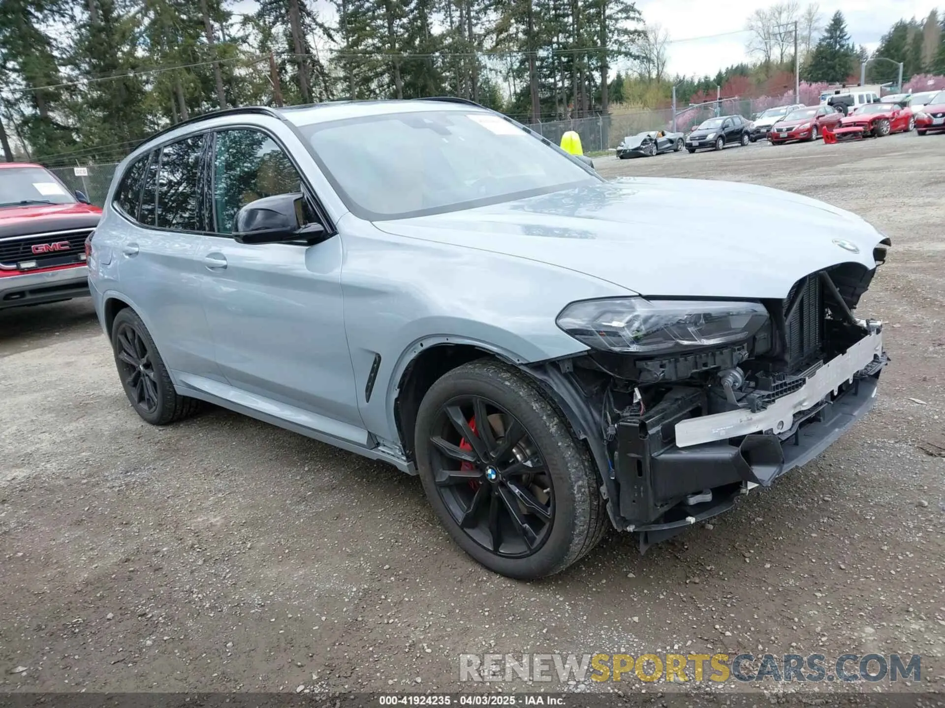1 fotografías del automóvil dañado 5UX83DP00P9R87761 BMW X3 2023