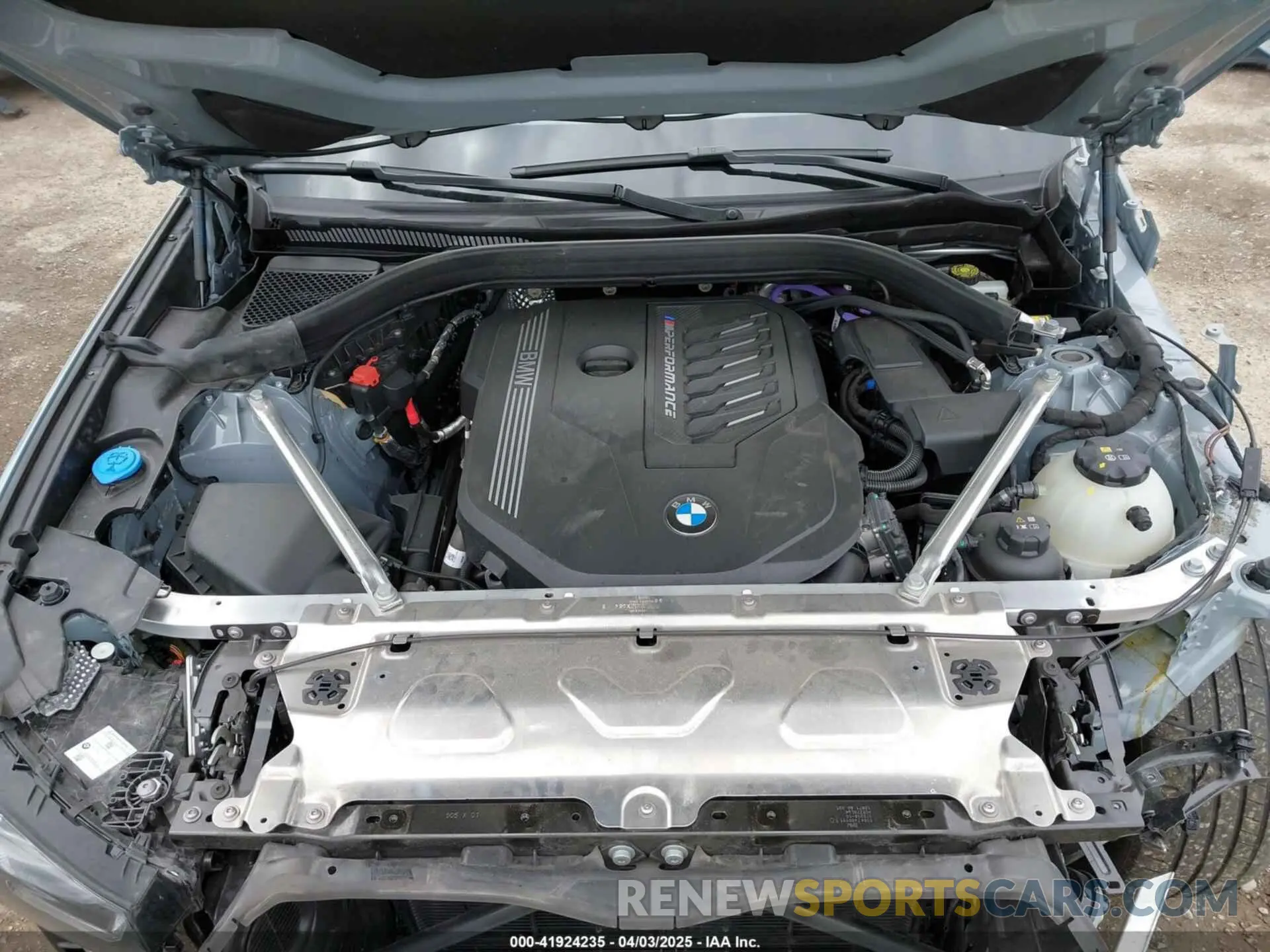 10 fotografías del automóvil dañado 5UX83DP00P9R87761 BMW X3 2023