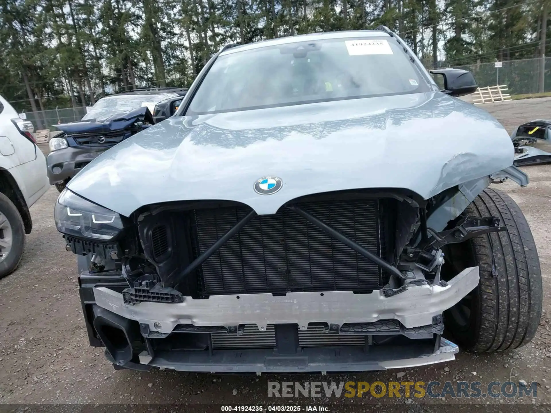 13 fotografías del automóvil dañado 5UX83DP00P9R87761 BMW X3 2023
