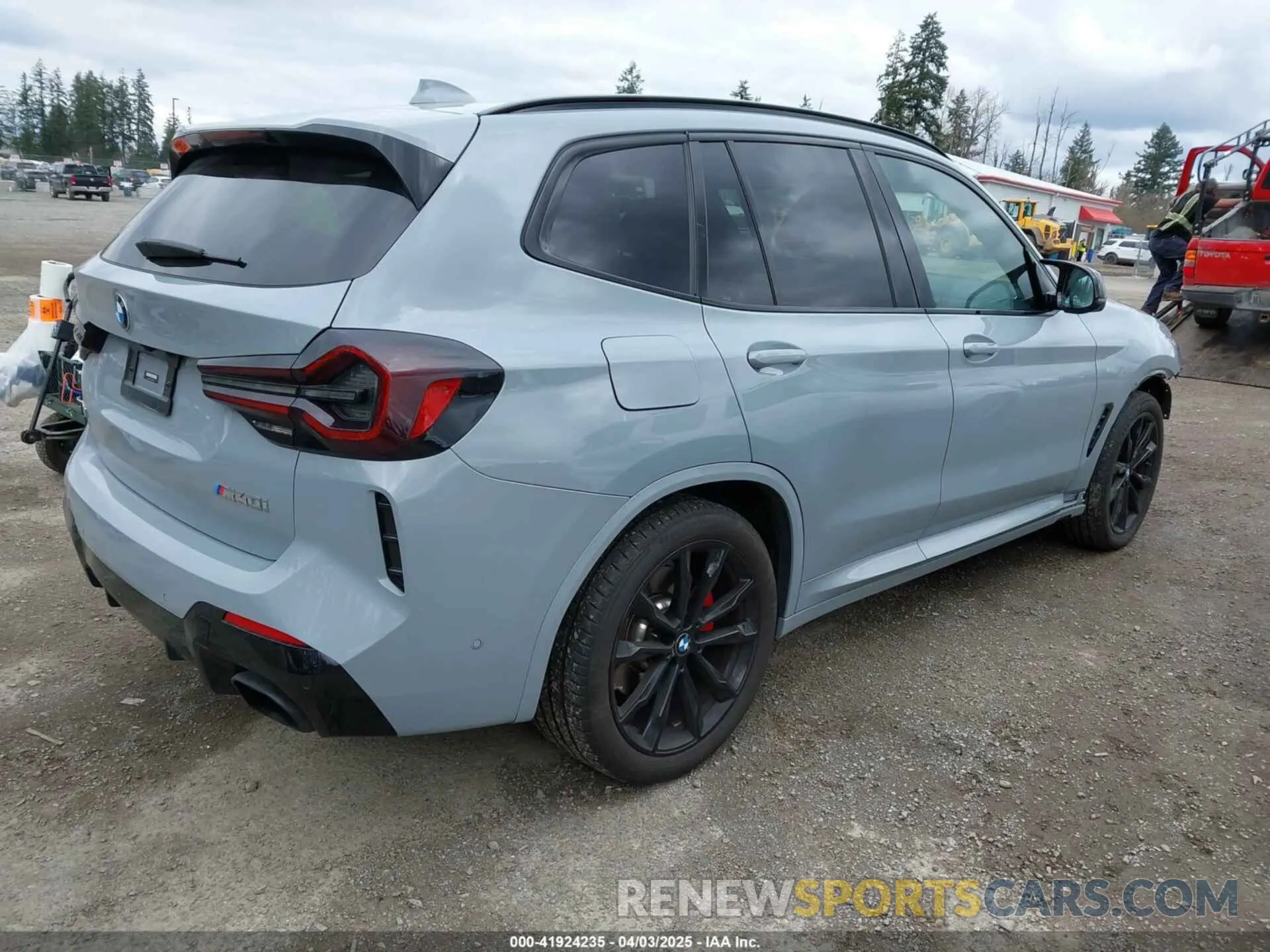 4 fotografías del automóvil dañado 5UX83DP00P9R87761 BMW X3 2023