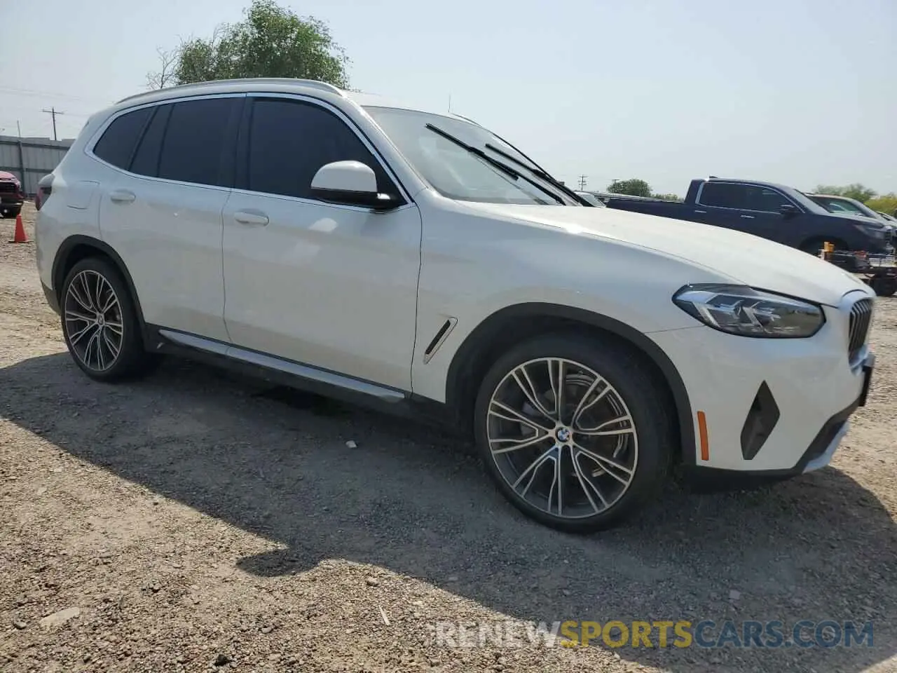 4 fotografías del automóvil dañado WBX47DP00PN216926 BMW X3 2023