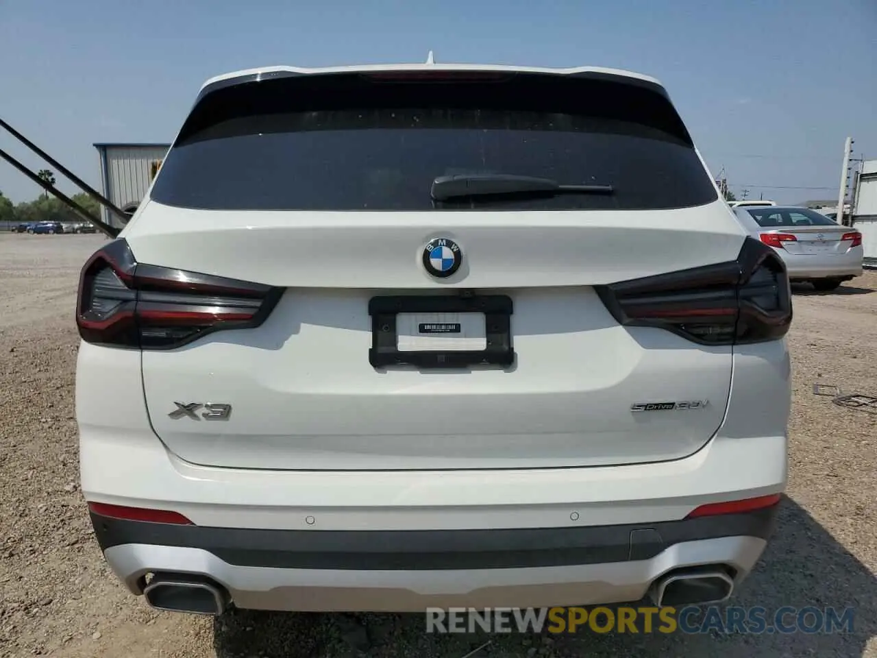 6 fotografías del automóvil dañado WBX47DP00PN216926 BMW X3 2023