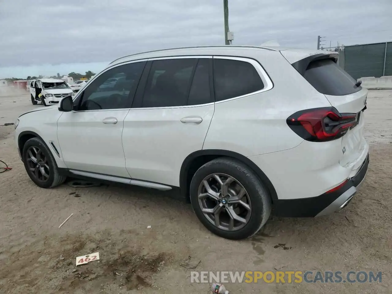 2 fotografías del automóvil dañado WBX47DP02PN215986 BMW X3 2023
