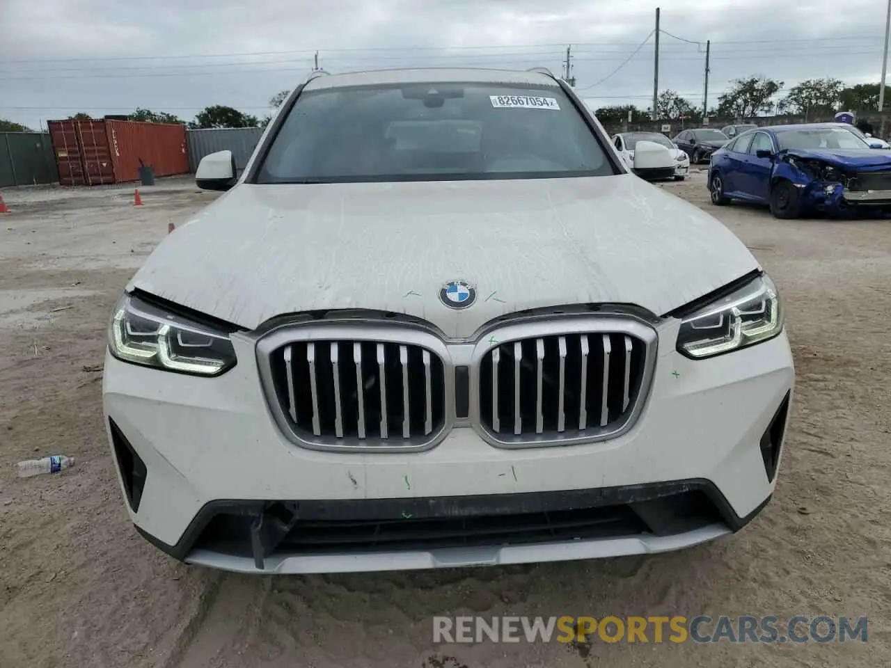 5 fotografías del automóvil dañado WBX47DP02PN215986 BMW X3 2023