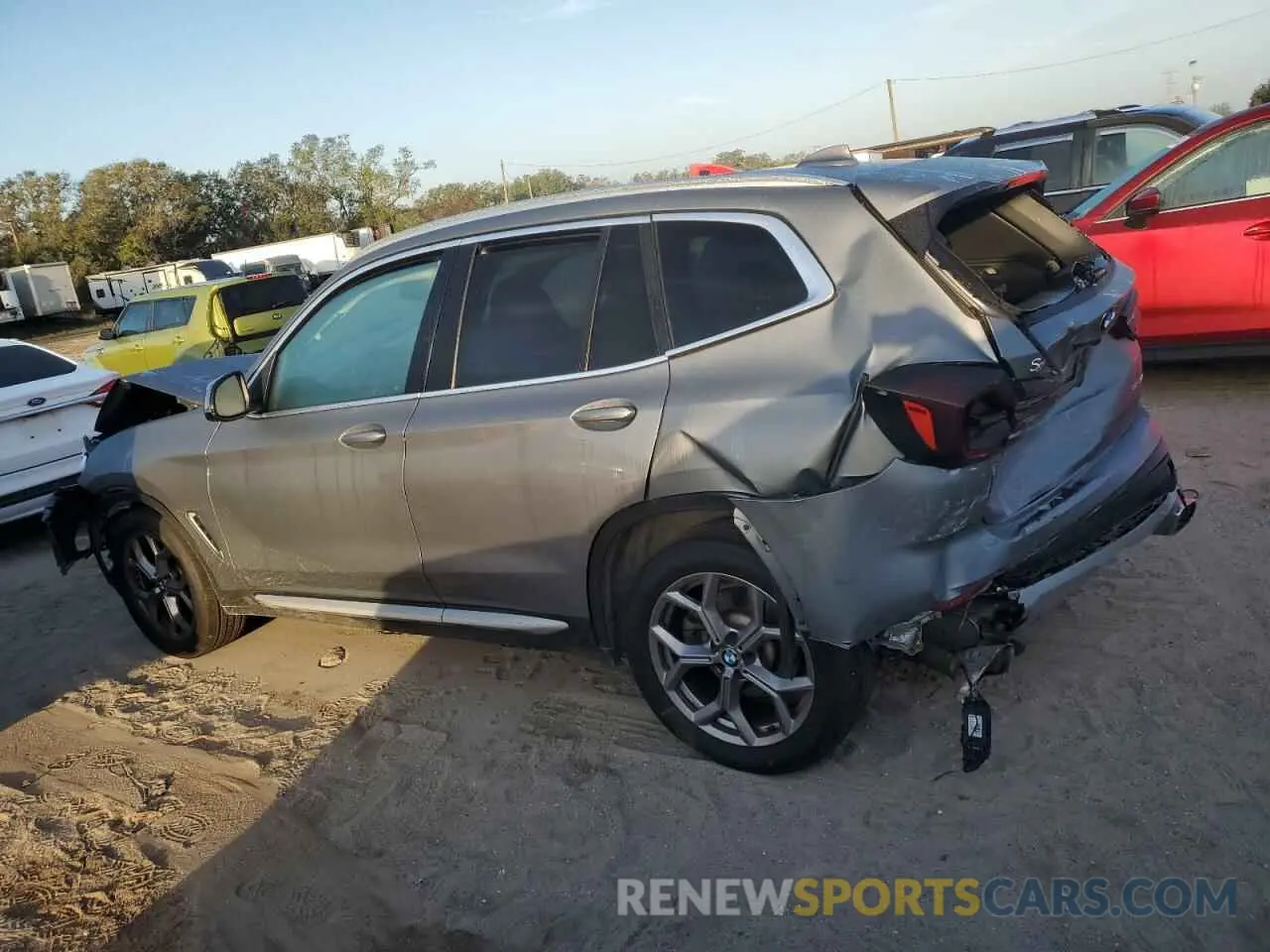 2 fotografías del automóvil dañado WBX47DP04PN192114 BMW X3 2023