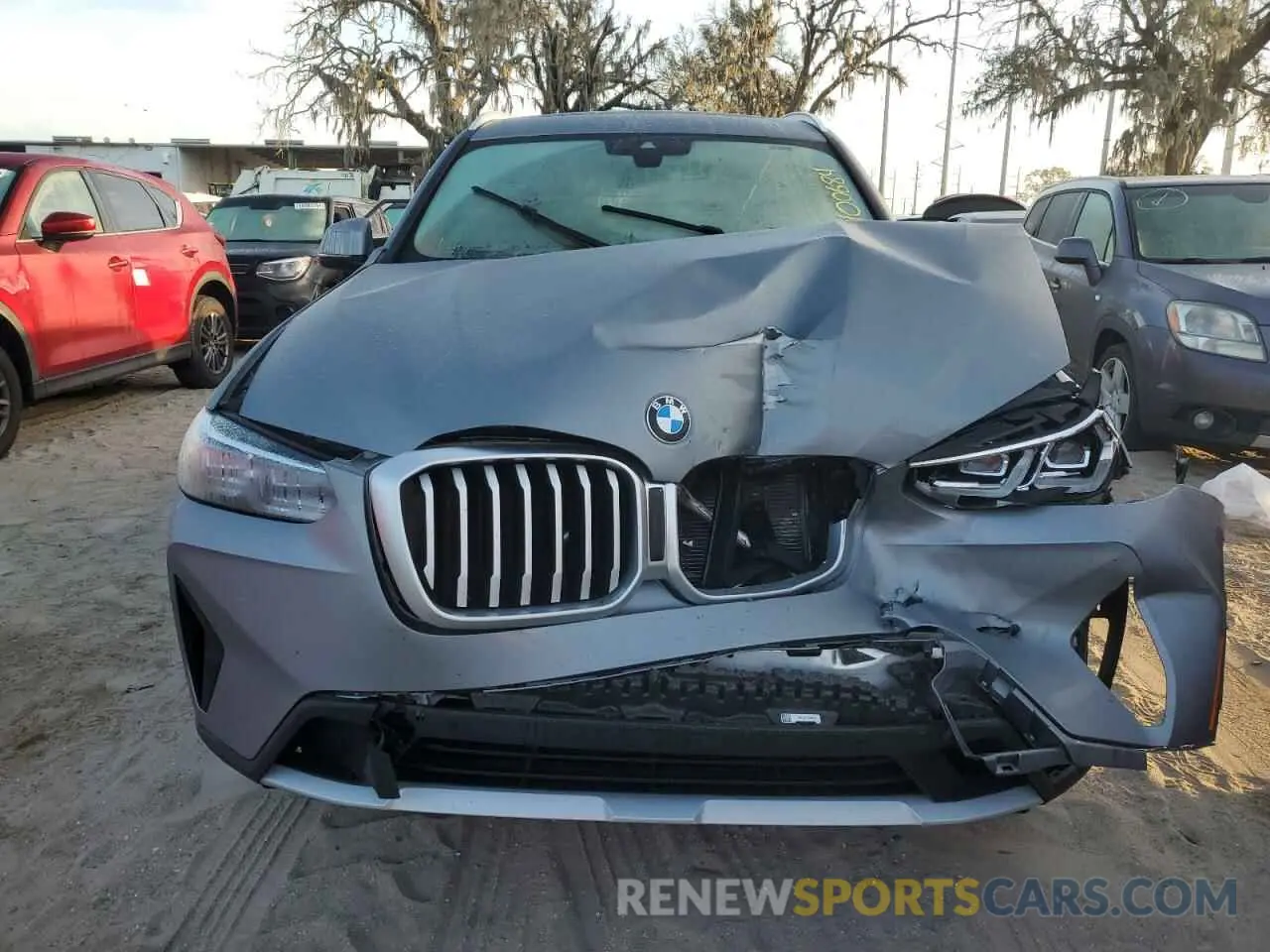 5 fotografías del automóvil dañado WBX47DP04PN192114 BMW X3 2023