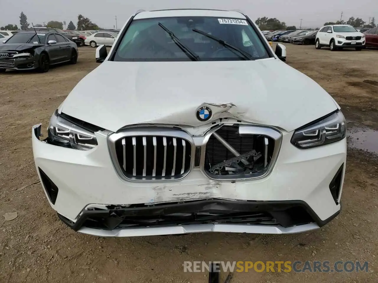 5 fotografías del automóvil dañado WBX47DP04PN192744 BMW X3 2023