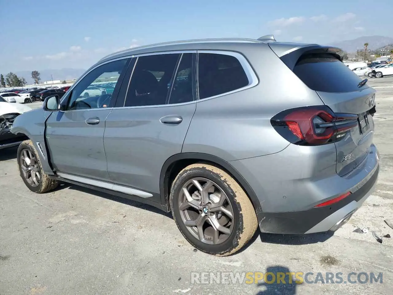 2 fotografías del automóvil dañado WBX47DP0XPN239016 BMW X3 2023