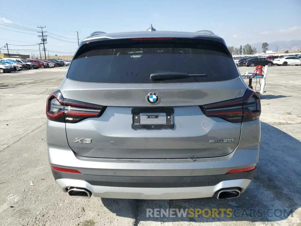 6 fotografías del automóvil dañado WBX47DP0XPN239016 BMW X3 2023