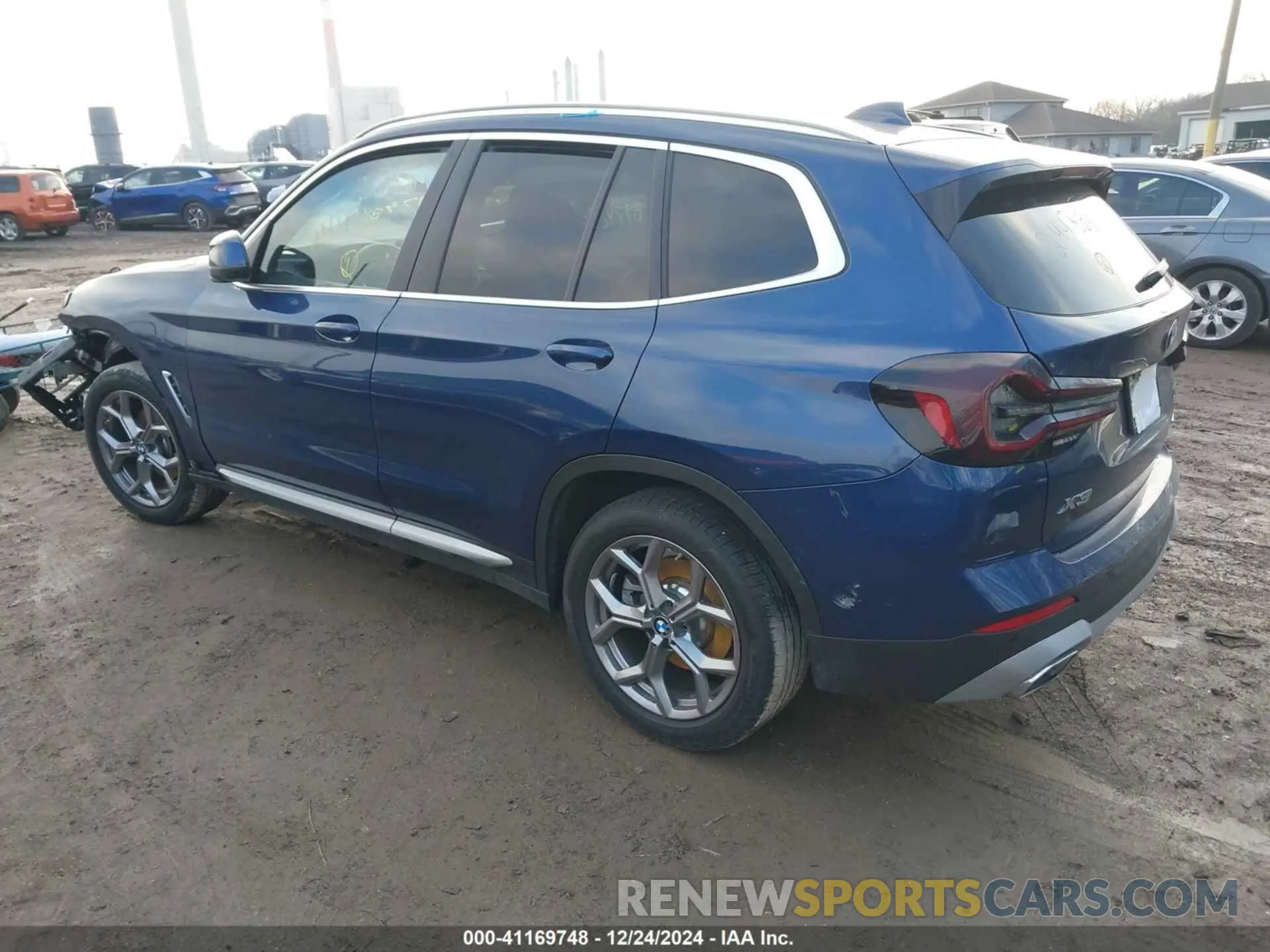 3 fotografías del automóvil dañado WBX57DP01PN244304 BMW X3 2023