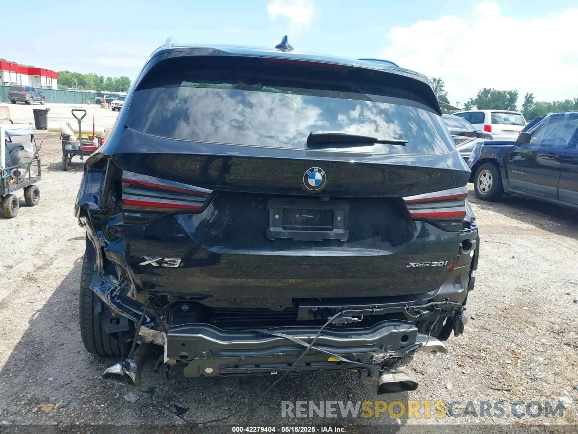 6 fotografías del automóvil dañado WBX57DP0XPN236735 BMW X3 2023