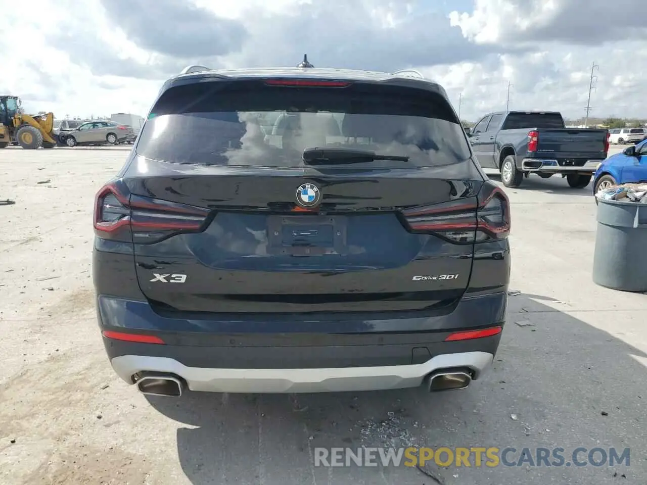 6 fotografías del automóvil dañado 5UX43DP00R9U52981 BMW X3 2024