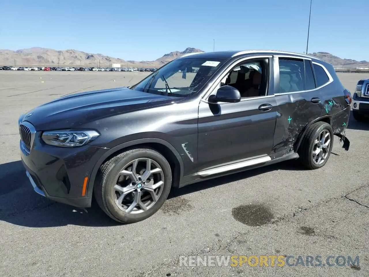 1 fotografías del automóvil dañado 5UX43DP00R9V00382 BMW X3 2024