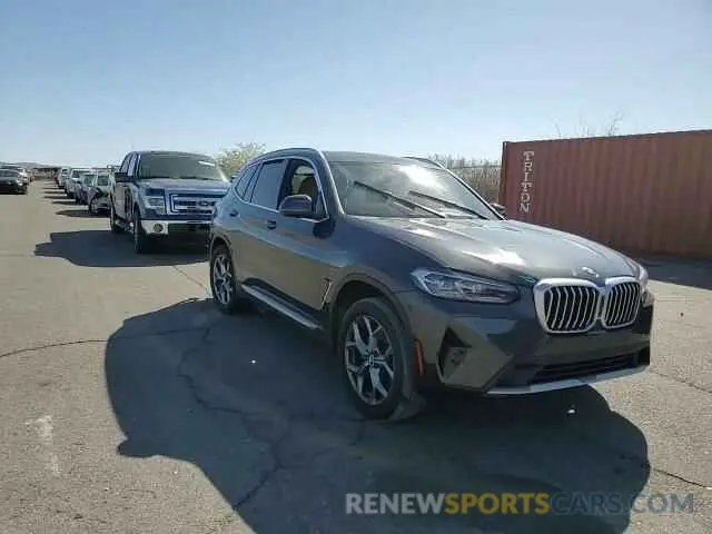 12 fotografías del automóvil dañado 5UX43DP00R9V00382 BMW X3 2024