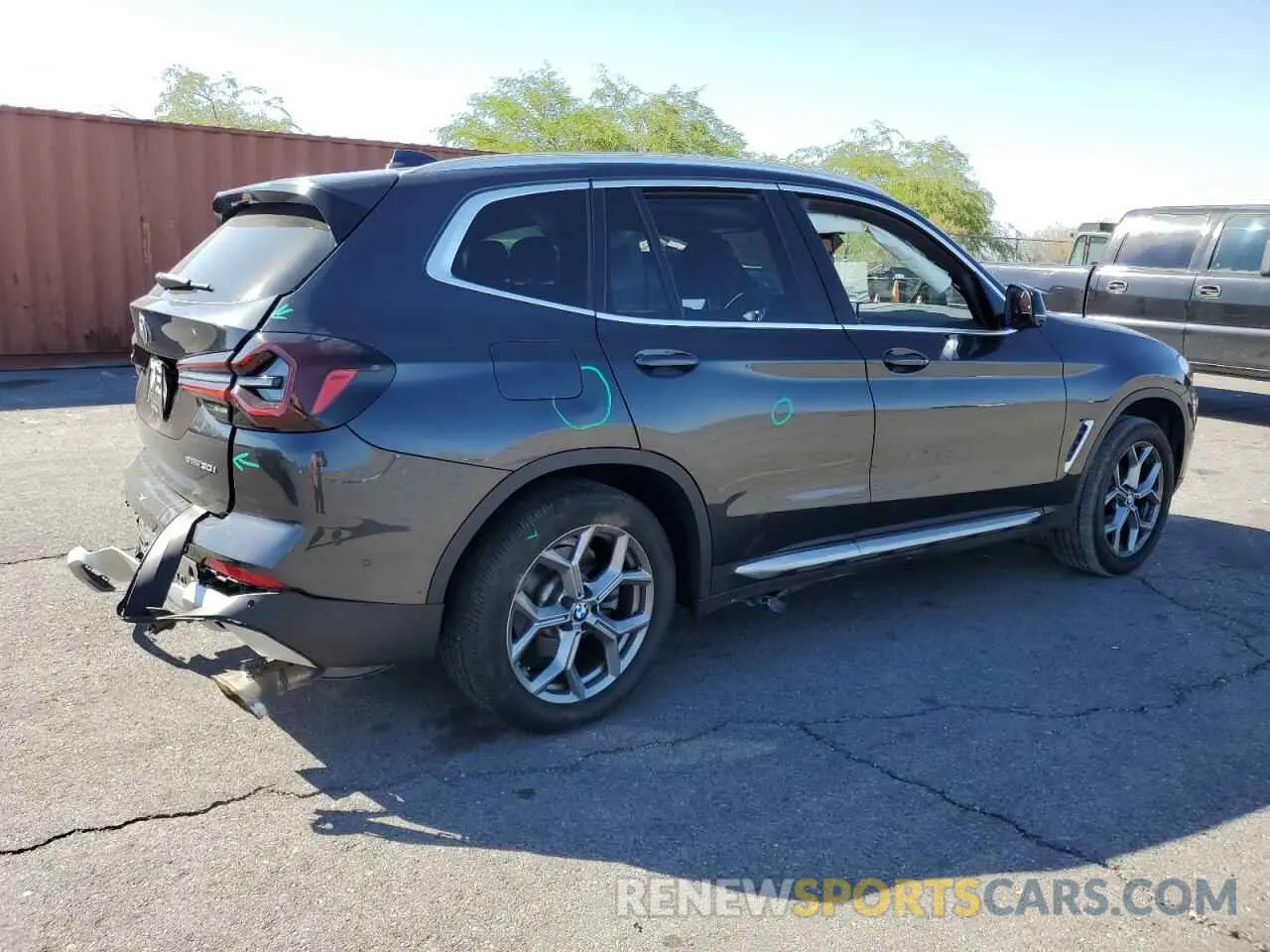 3 fotografías del automóvil dañado 5UX43DP00R9V00382 BMW X3 2024
