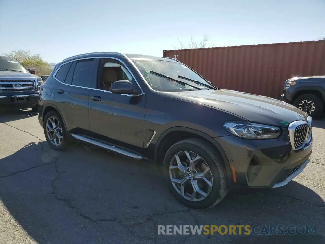 4 fotografías del automóvil dañado 5UX43DP00R9V00382 BMW X3 2024