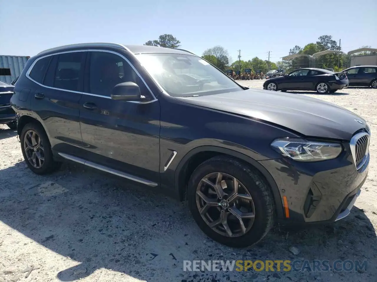 4 fotografías del automóvil dañado 5UX43DP00R9X47322 BMW X3 2024