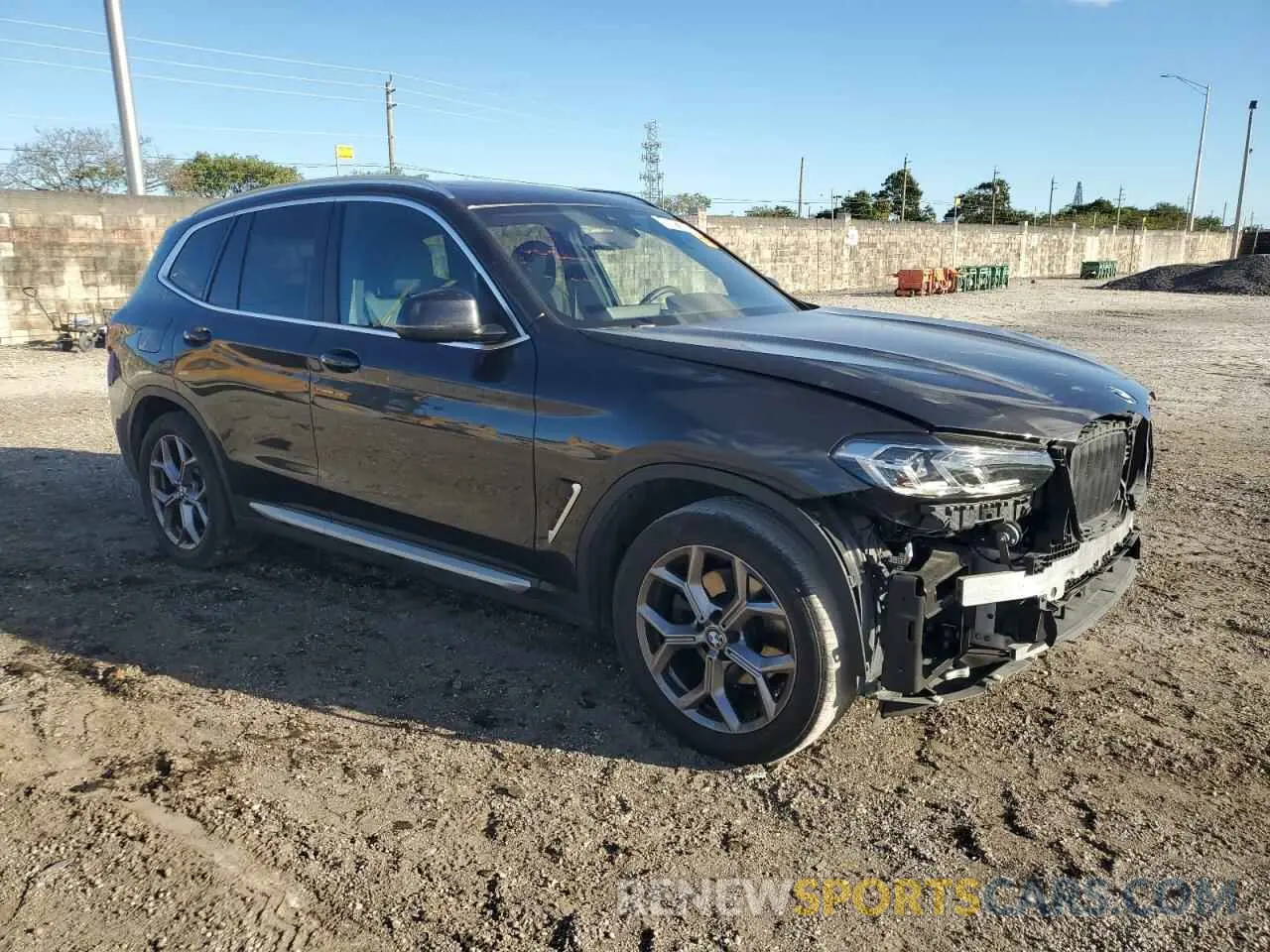 4 fotografías del automóvil dañado 5UX43DP01R9U57753 BMW X3 2024