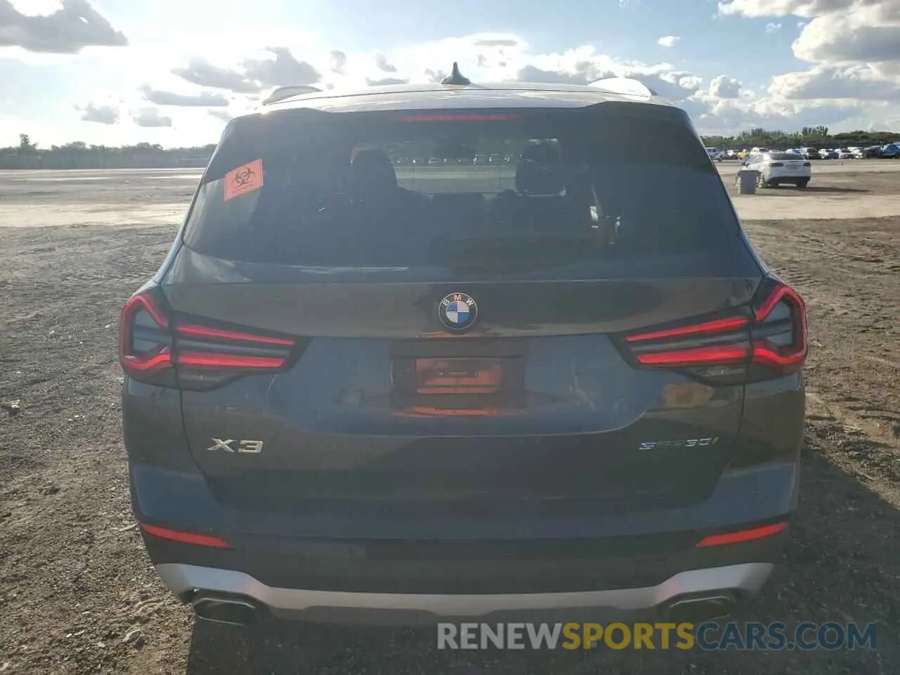 6 fotografías del automóvil dañado 5UX43DP01R9U57753 BMW X3 2024