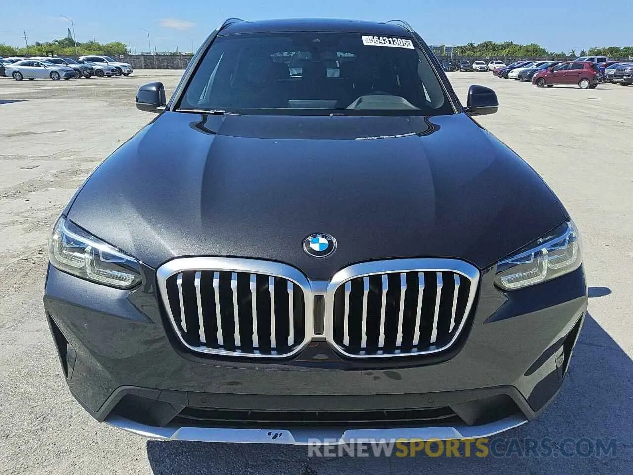 5 fotografías del automóvil dañado 5UX43DP01R9U67750 BMW X3 2024