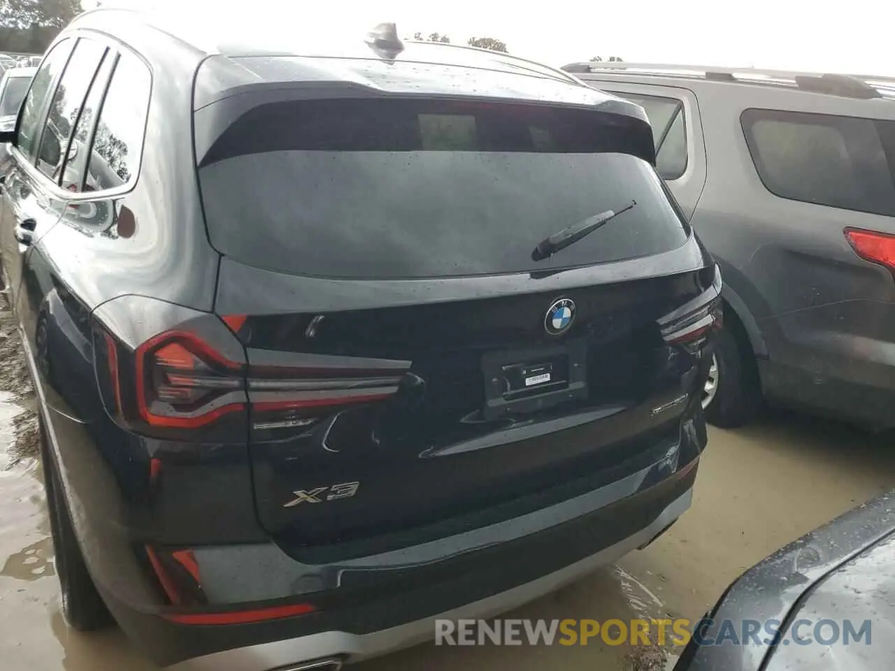 6 fotografías del automóvil dañado 5UX43DP01R9V03873 BMW X3 2024