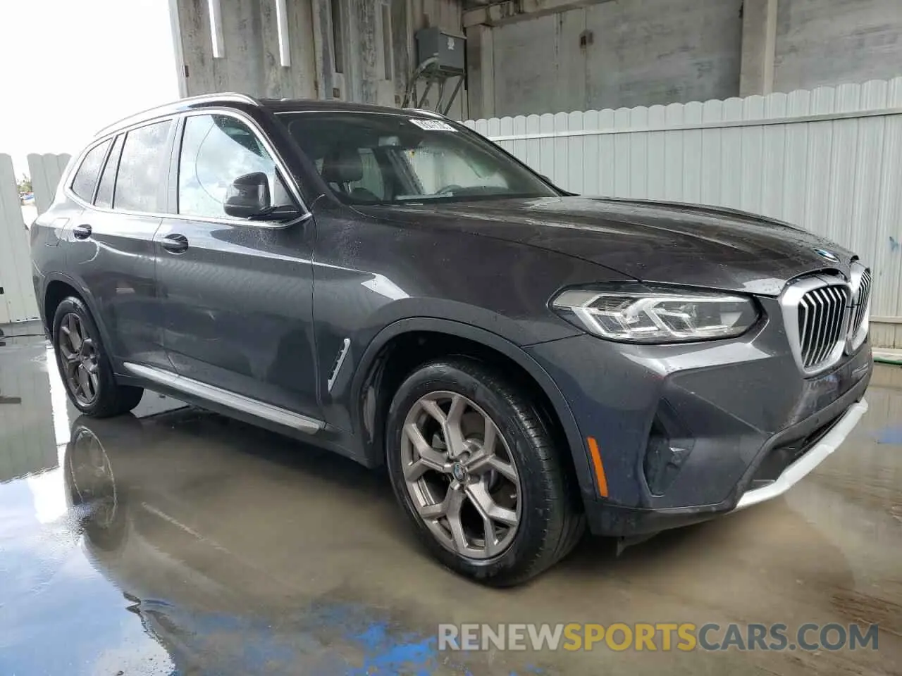 4 fotografías del automóvil dañado 5UX43DP02R9U65313 BMW X3 2024