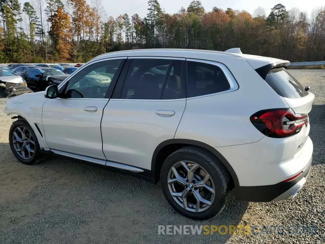 2 fotografías del automóvil dañado 5UX43DP02R9V35103 BMW X3 2024