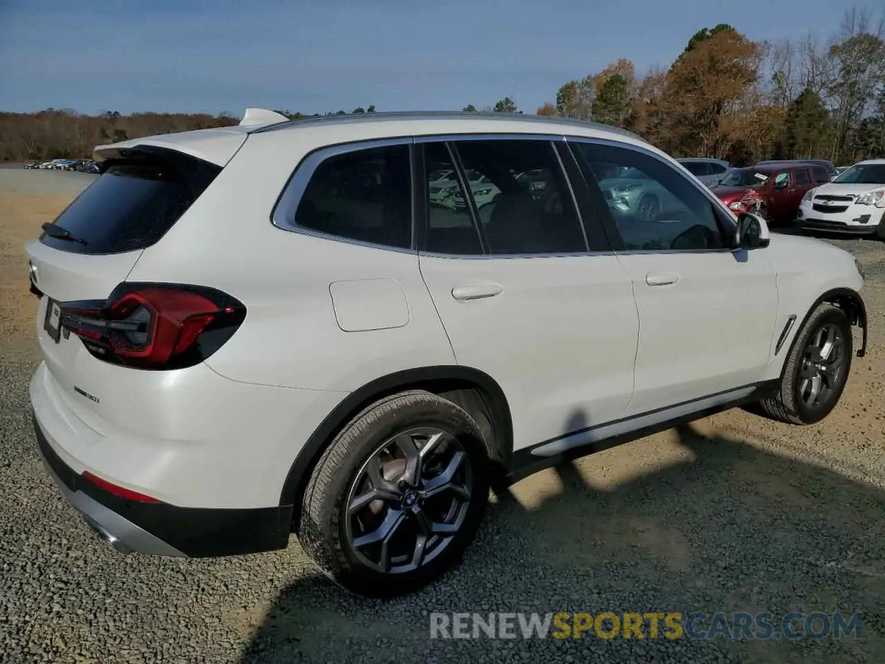 3 fotografías del automóvil dañado 5UX43DP02R9V35103 BMW X3 2024