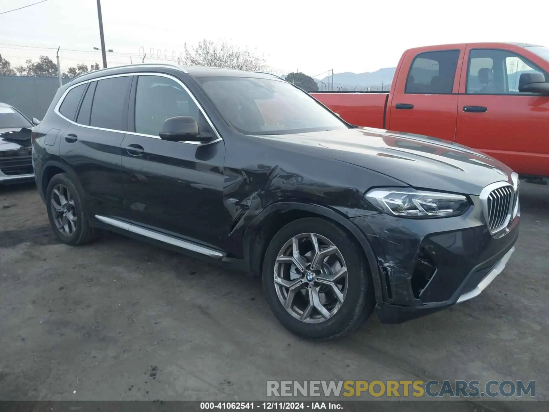 1 fotografías del automóvil dañado 5UX43DP02R9W28736 BMW X3 2024