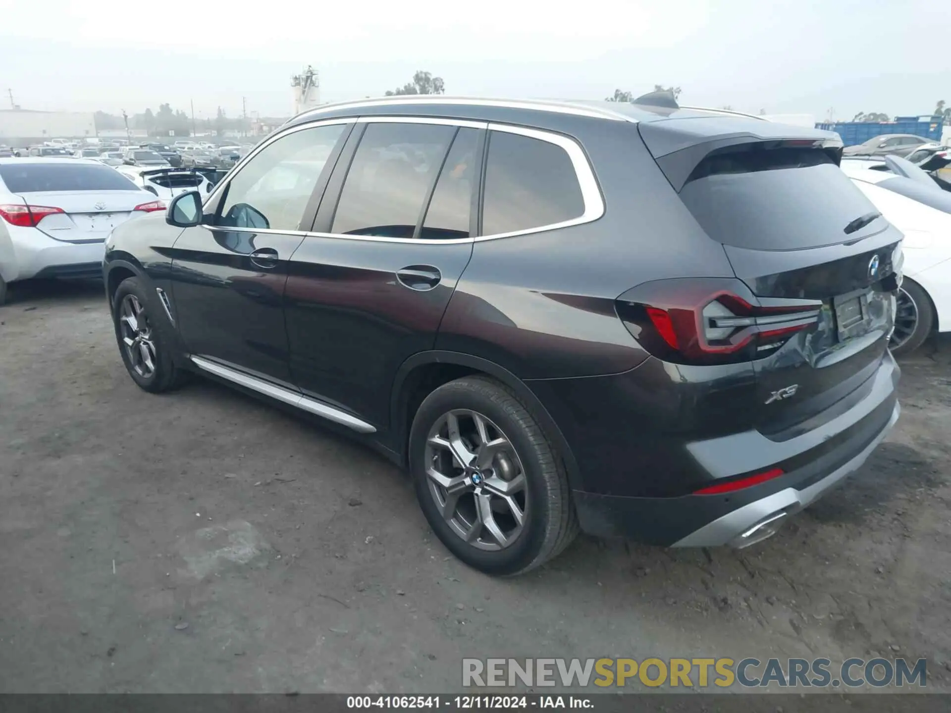 3 fotografías del automóvil dañado 5UX43DP02R9W28736 BMW X3 2024