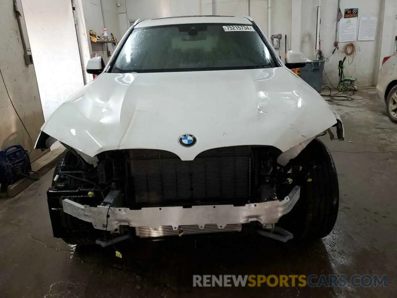 5 fotografías del automóvil dañado 5UX43DP02R9X15522 BMW X3 2024