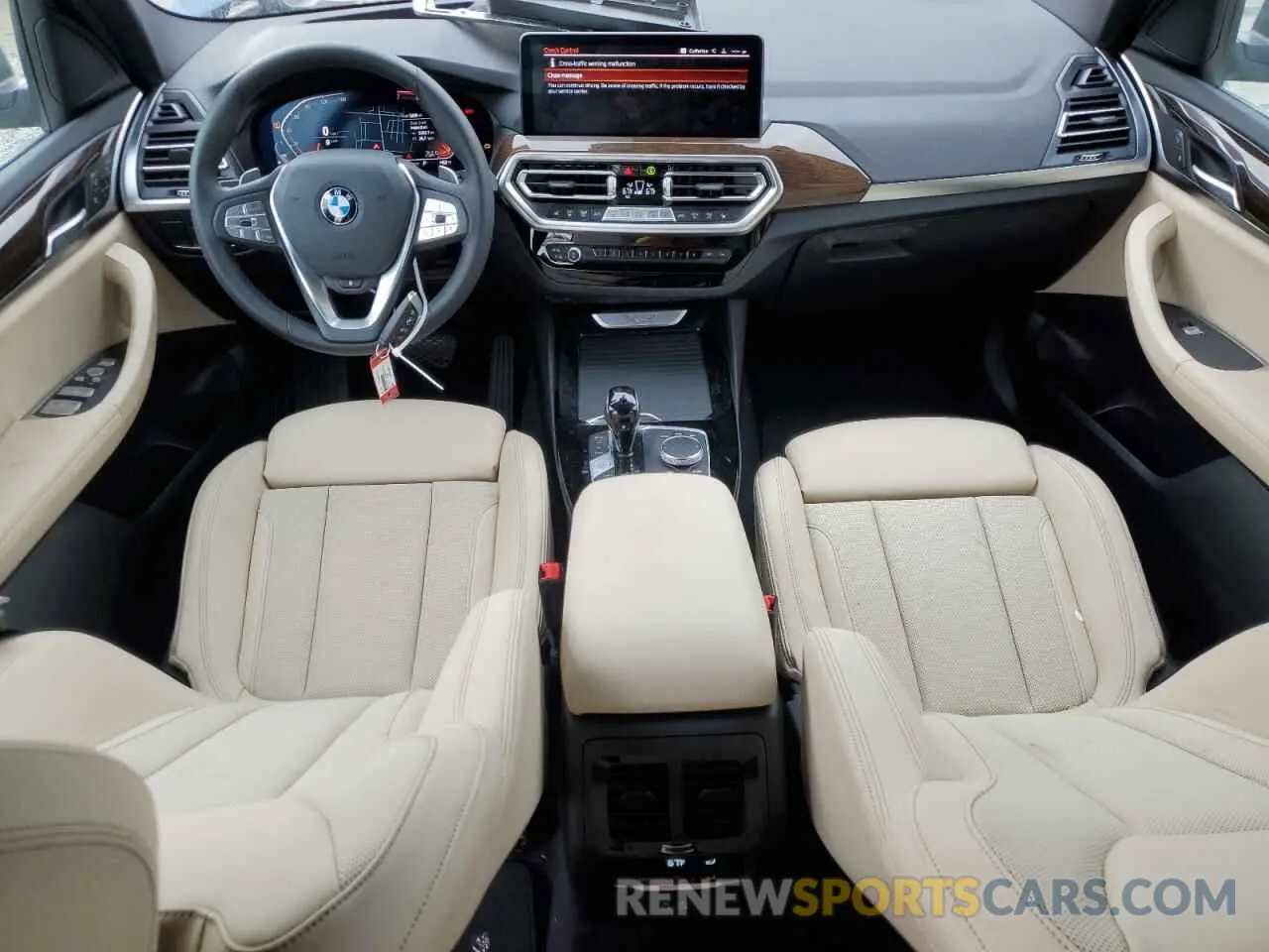 8 fotografías del automóvil dañado 5UX43DP03R9U65448 BMW X3 2024