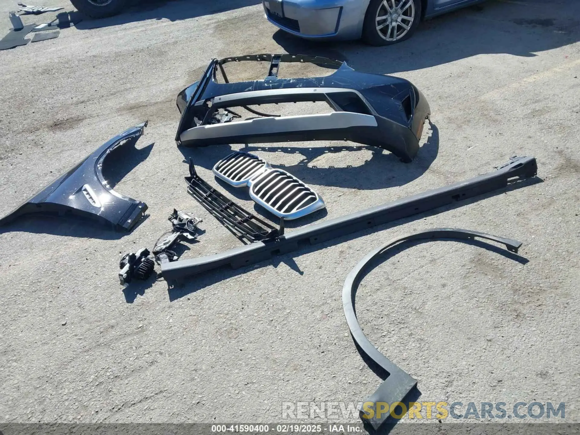 12 fotografías del automóvil dañado 5UX43DP03R9X41272 BMW X3 2024