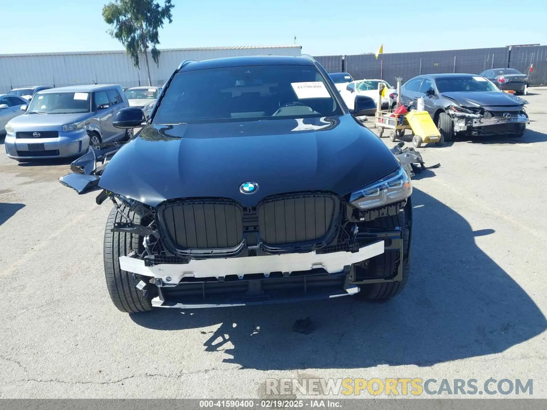 13 fotografías del automóvil dañado 5UX43DP03R9X41272 BMW X3 2024