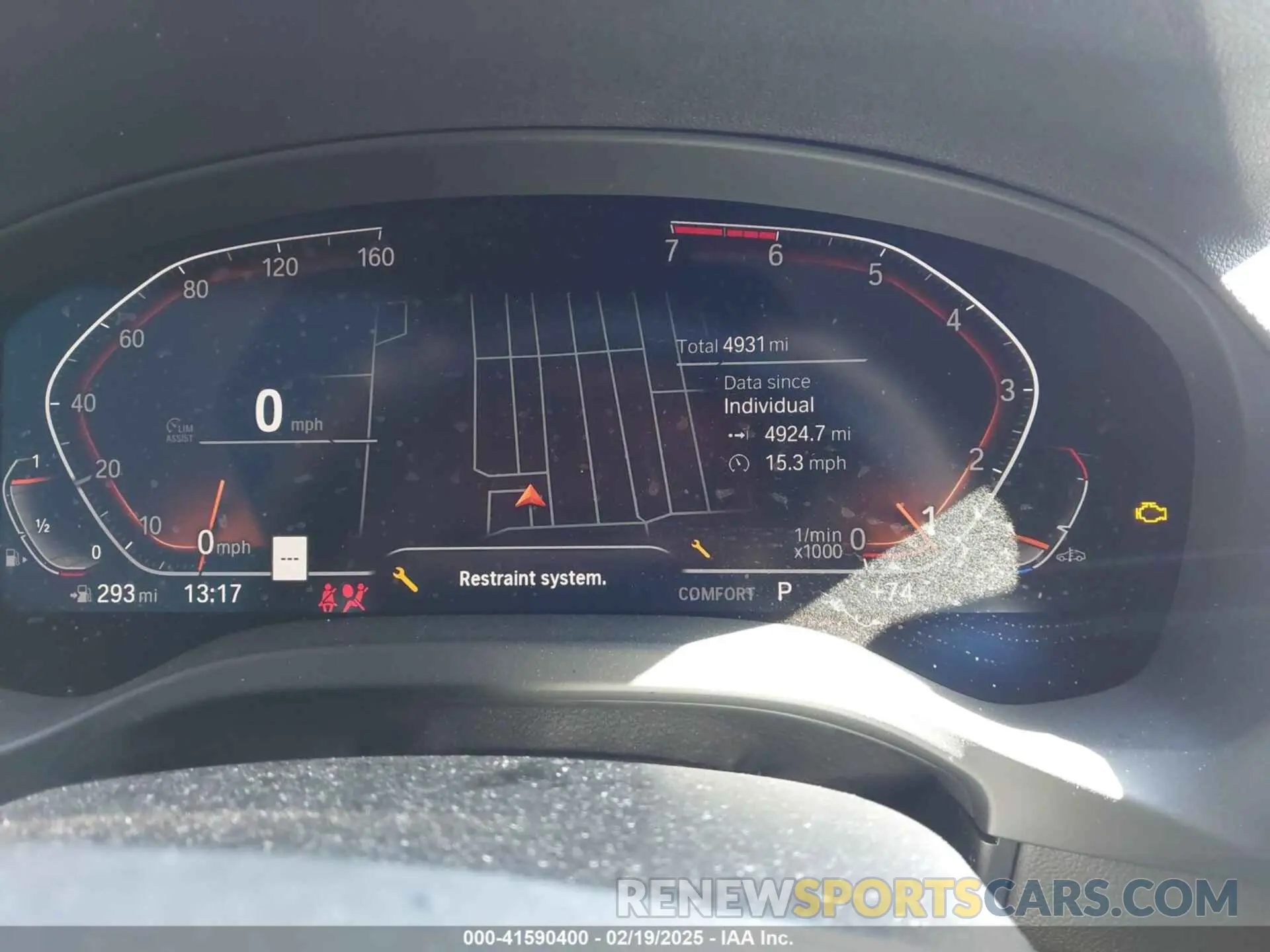 7 fotografías del automóvil dañado 5UX43DP03R9X41272 BMW X3 2024
