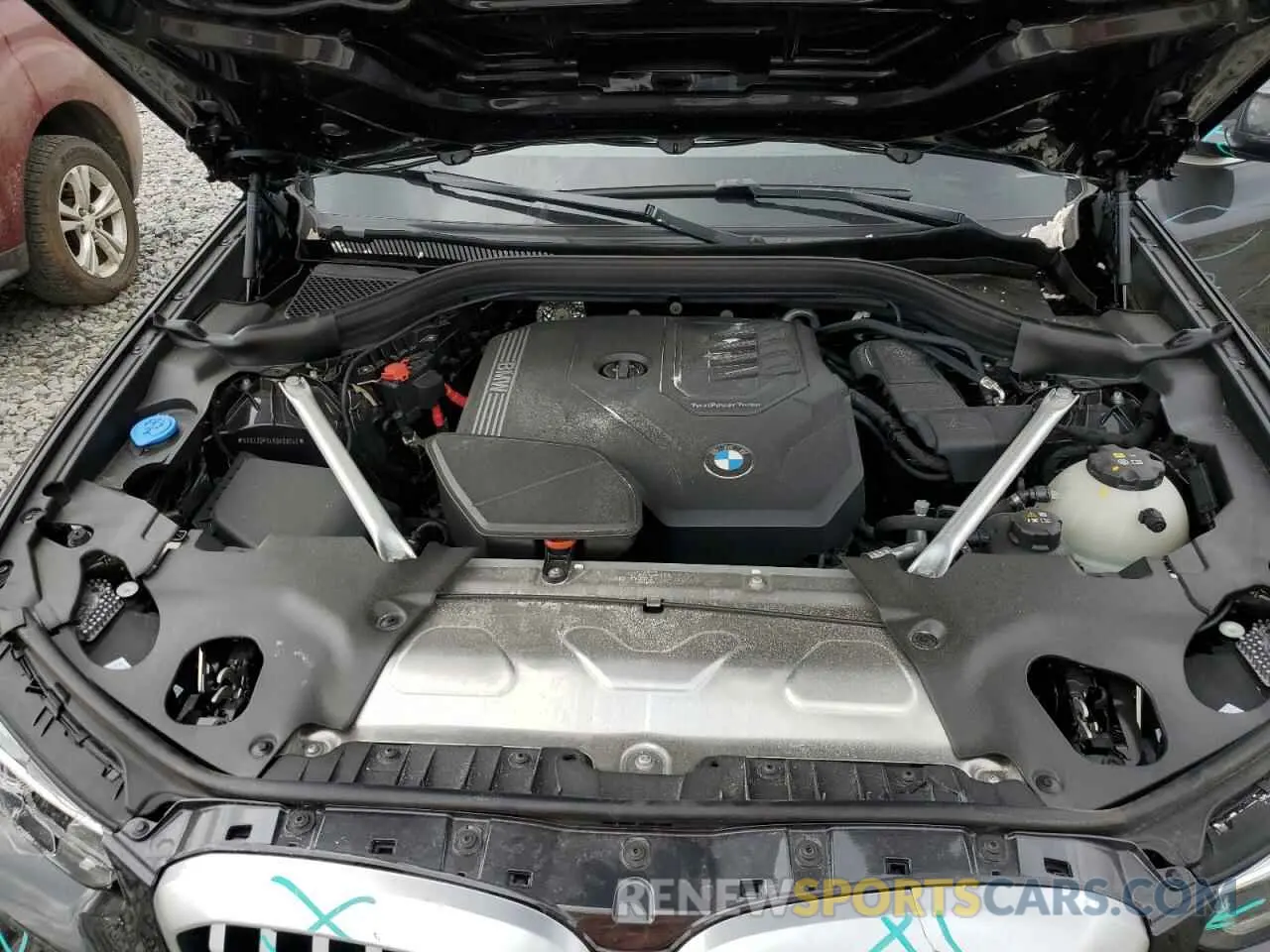 12 fotografías del automóvil dañado 5UX43DP04R9X08040 BMW X3 2024