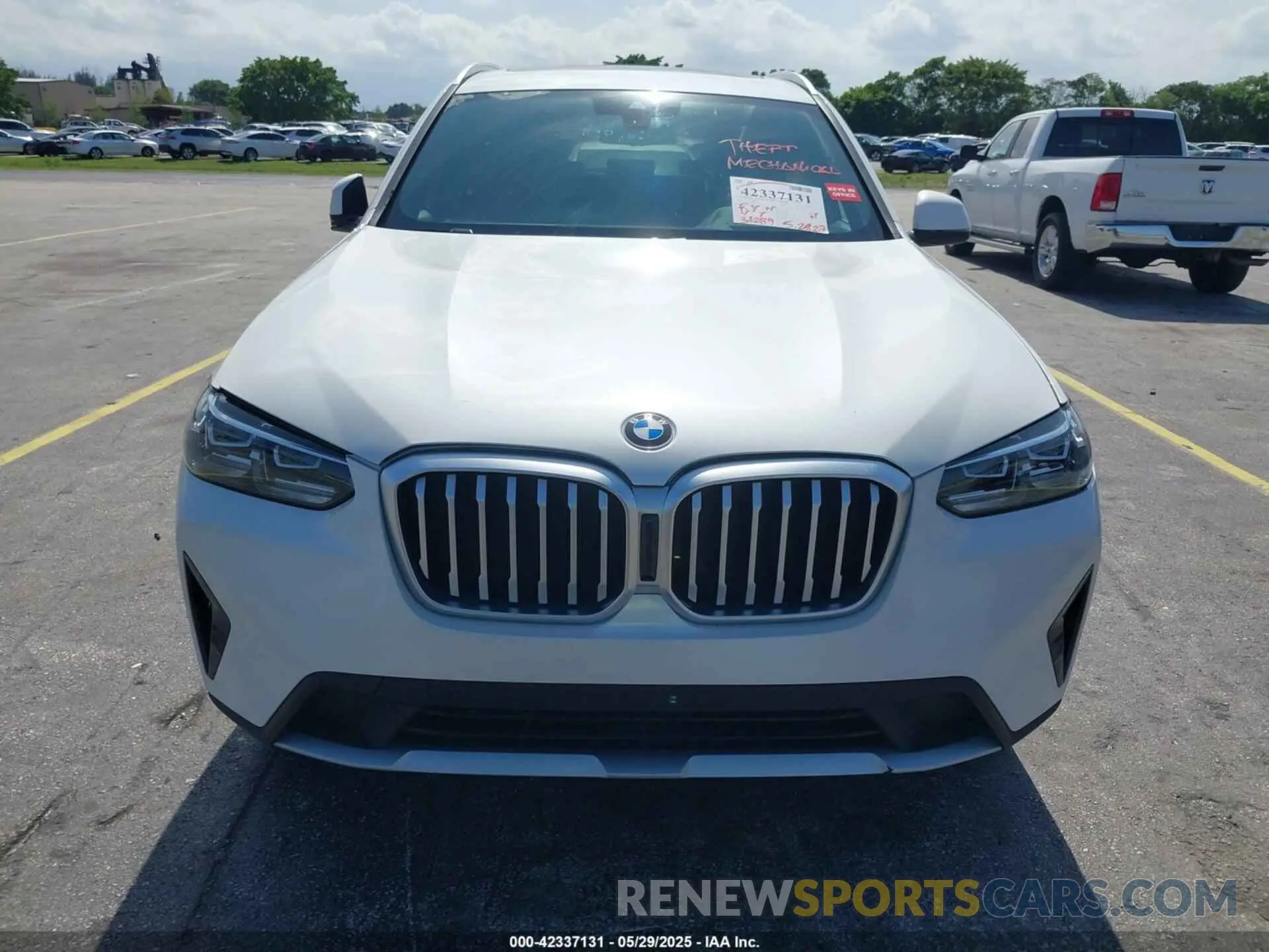 6 fotografías del automóvil dañado 5UX43DP05R9U50269 BMW X3 2024