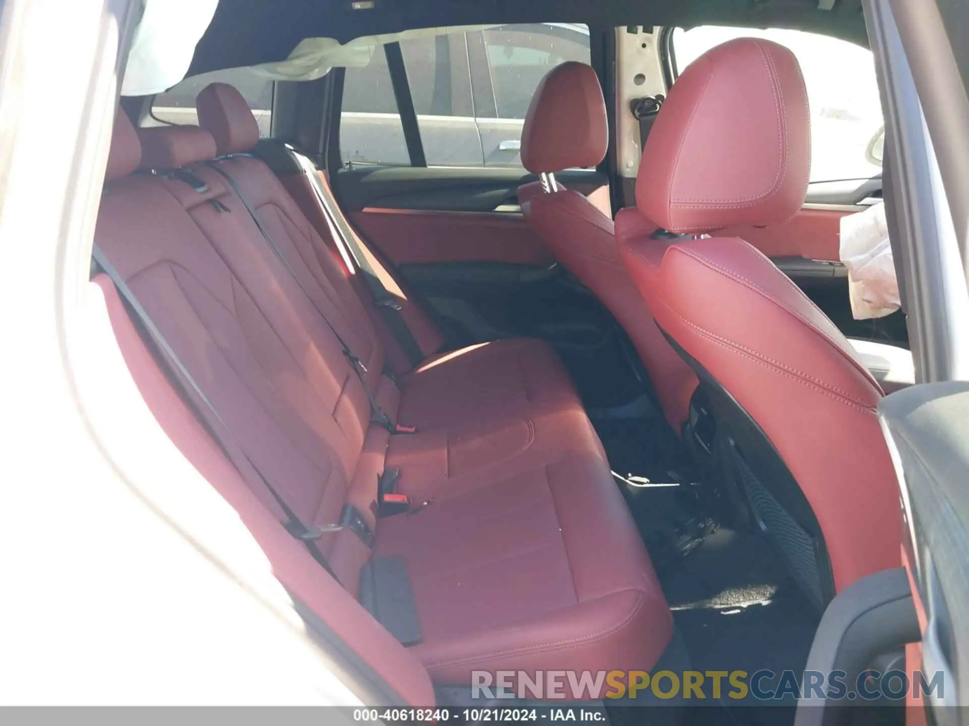 8 fotografías del automóvil dañado 5UX43DP05R9V89835 BMW X3 2024