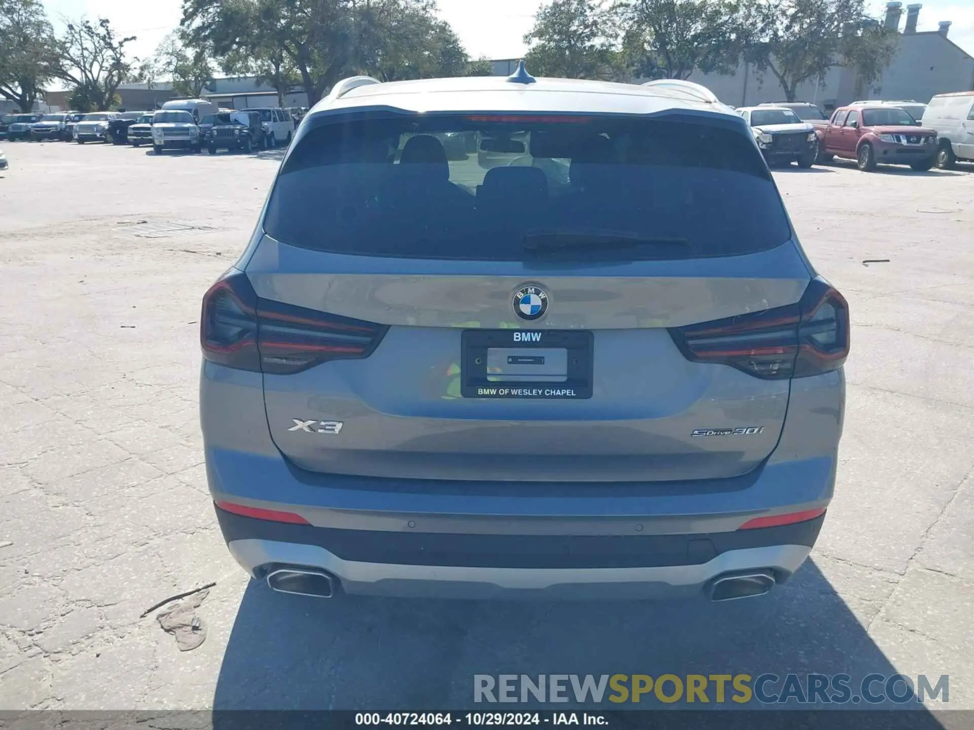 16 fotografías del automóvil dañado 5UX43DP05R9W40914 BMW X3 2024