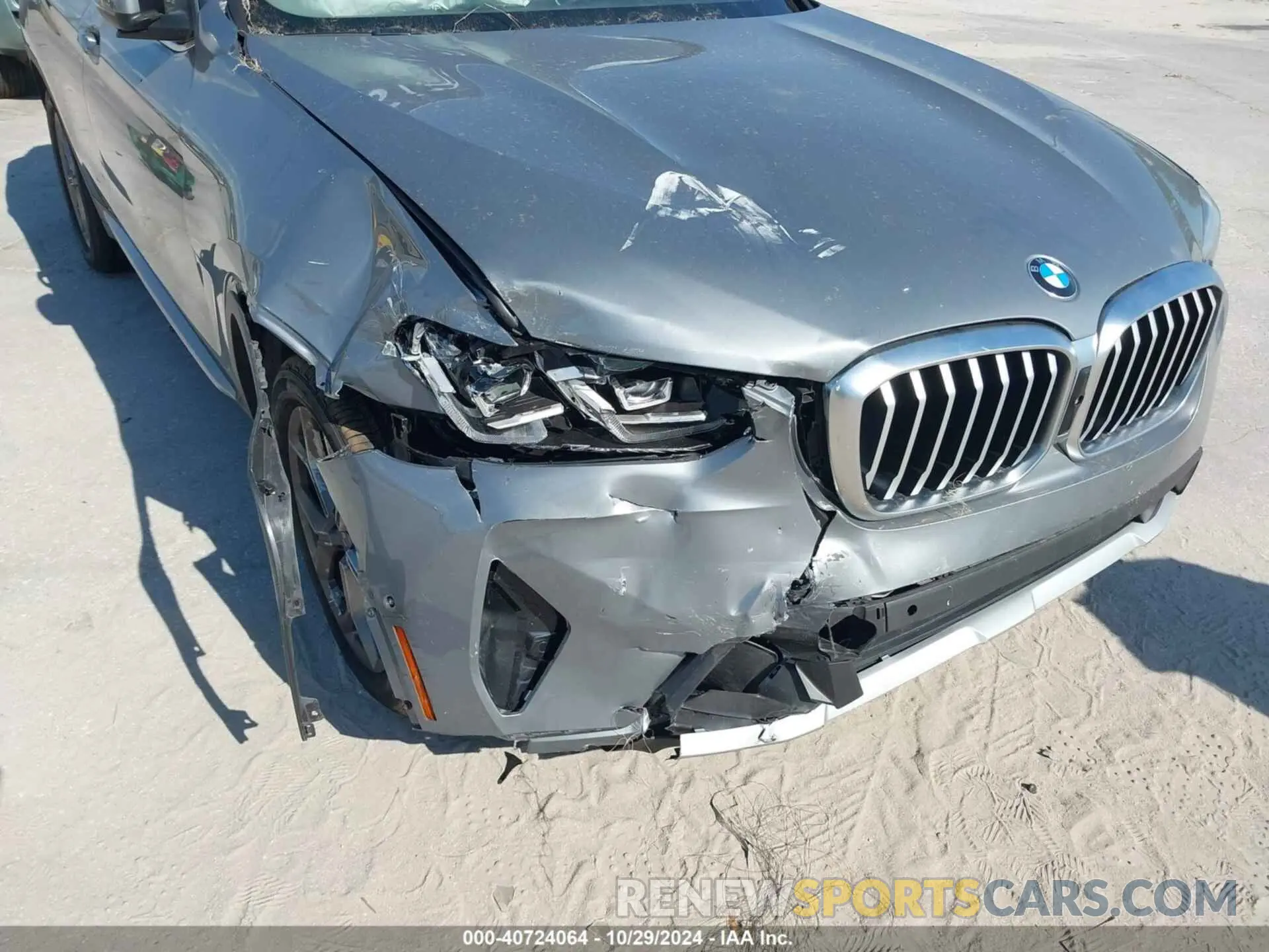 19 fotografías del automóvil dañado 5UX43DP05R9W40914 BMW X3 2024