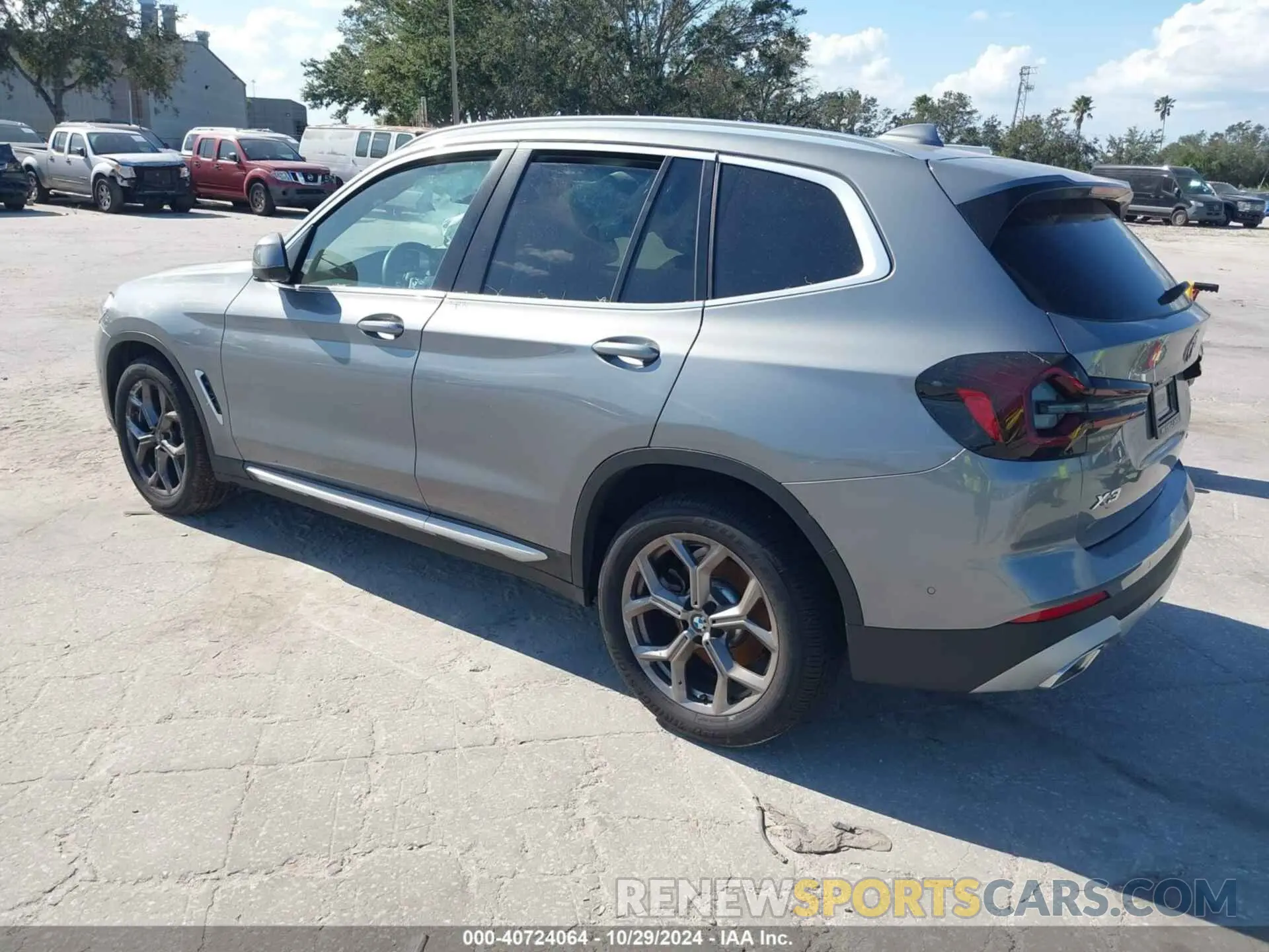 3 fotografías del automóvil dañado 5UX43DP05R9W40914 BMW X3 2024
