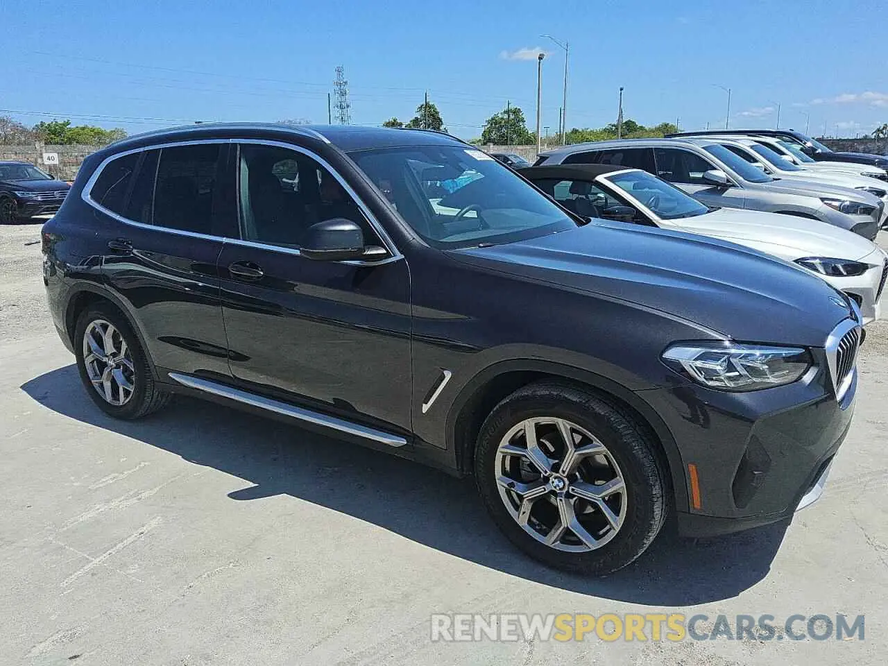 4 fotografías del automóvil dañado 5UX43DP05R9X15031 BMW X3 2024