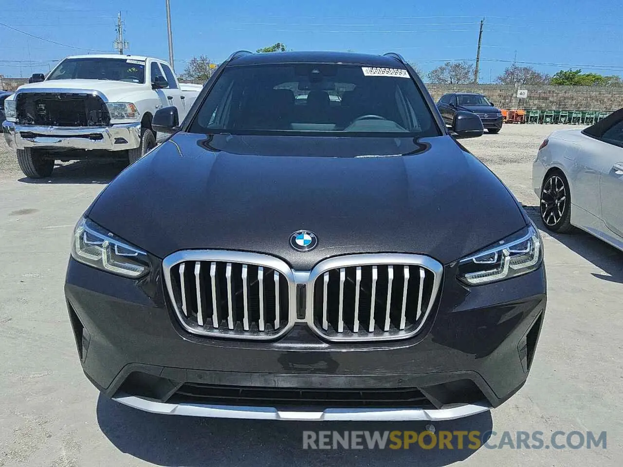 5 fotografías del automóvil dañado 5UX43DP05R9X15031 BMW X3 2024