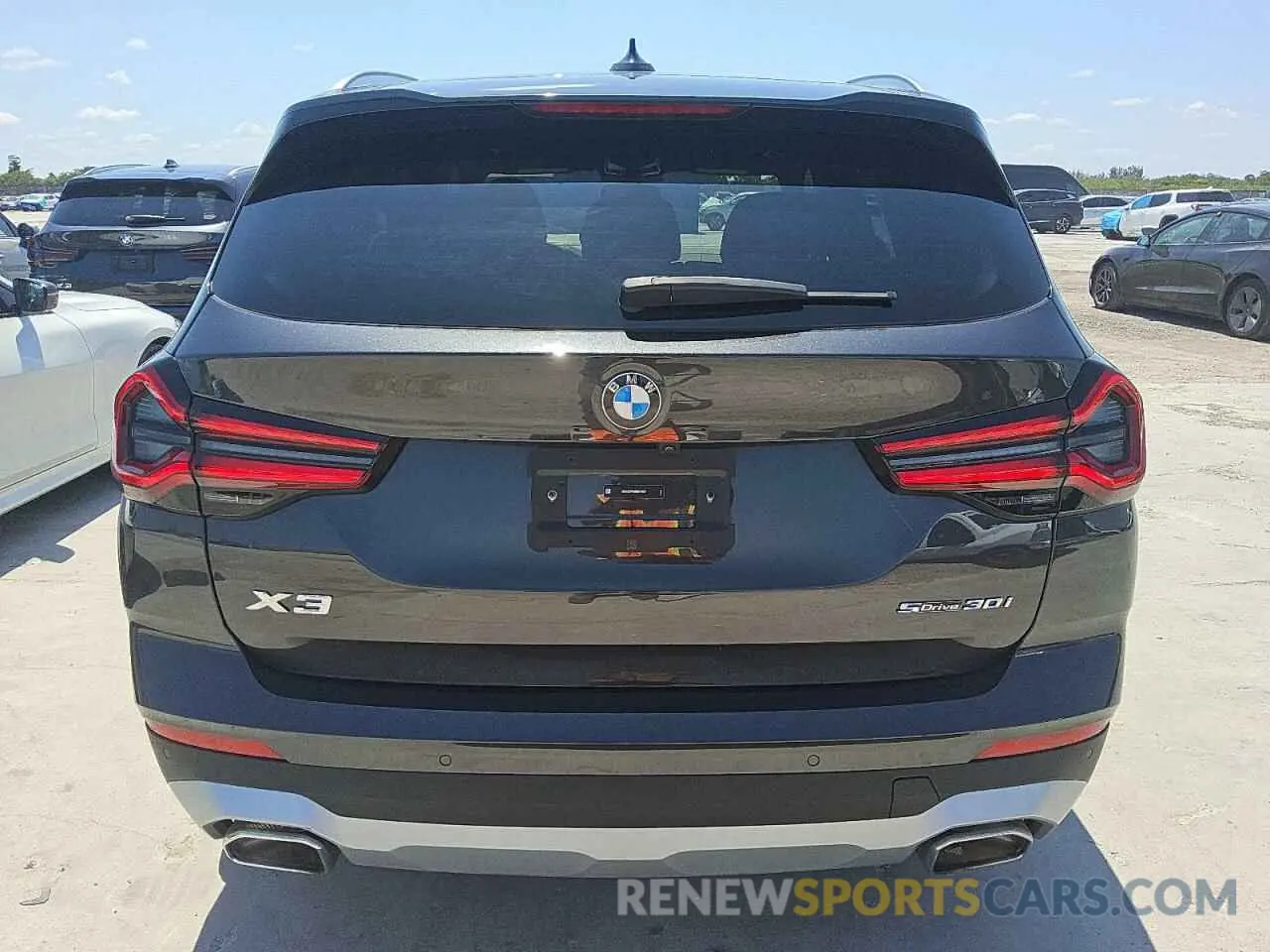 6 fotografías del automóvil dañado 5UX43DP05R9X15031 BMW X3 2024