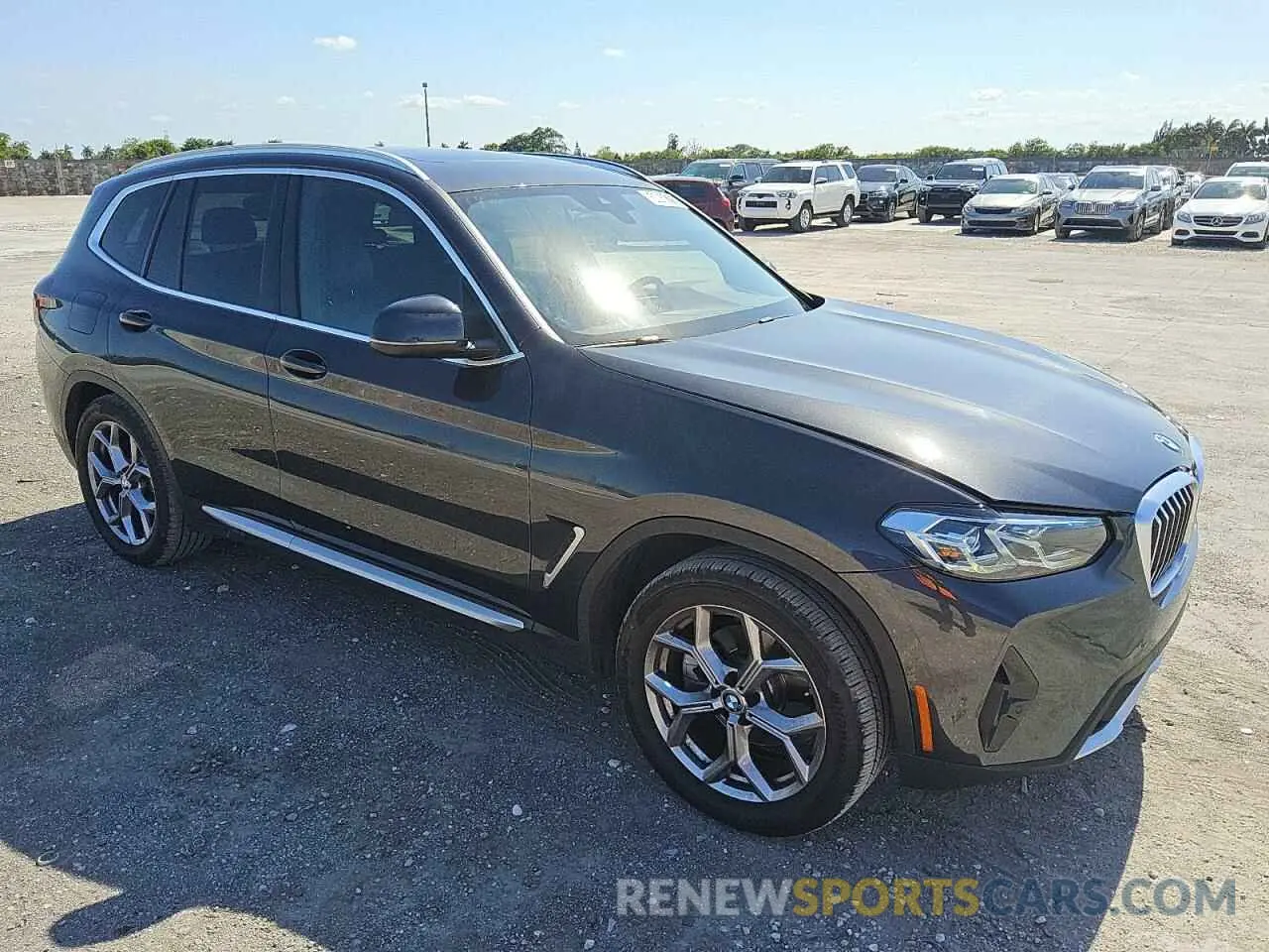 4 fotografías del automóvil dañado 5UX43DP06R9T45627 BMW X3 2024