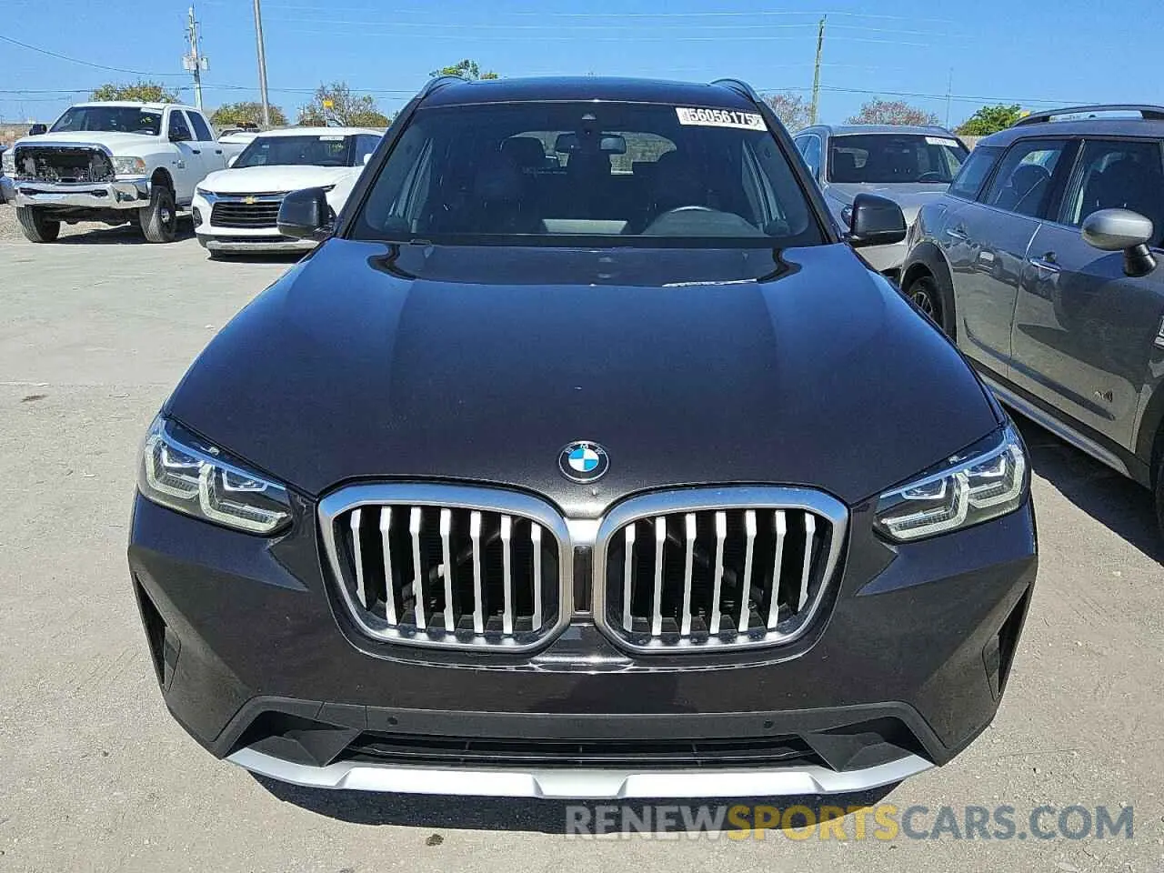 5 fotografías del automóvil dañado 5UX43DP06R9T45627 BMW X3 2024