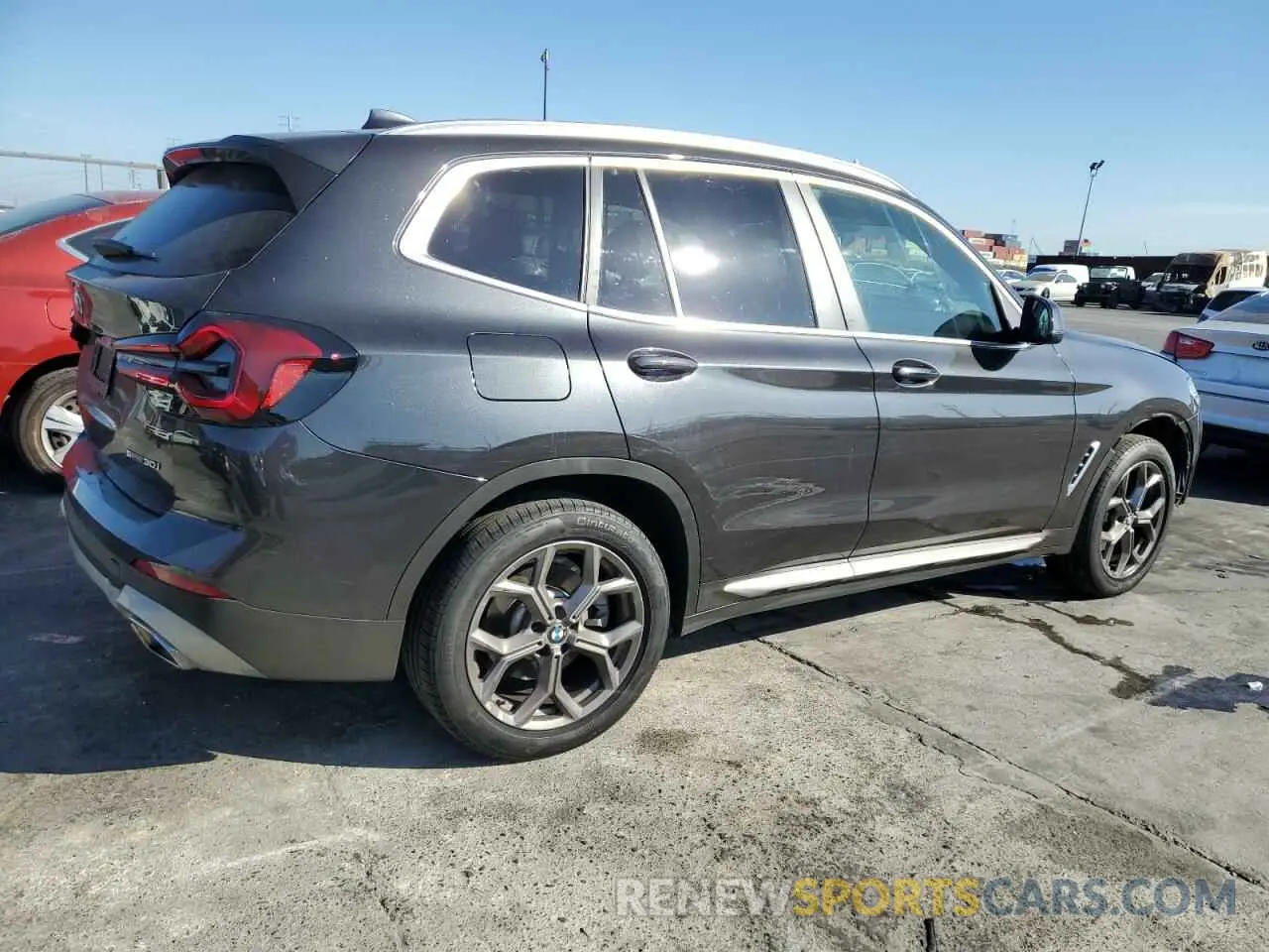3 fotografías del automóvil dañado 5UX43DP07R9T42381 BMW X3 2024