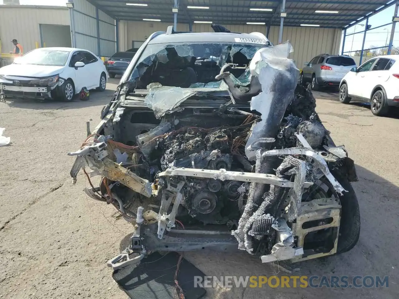 5 fotografías del automóvil dañado 5UX43DP07R9V35274 BMW X3 2024