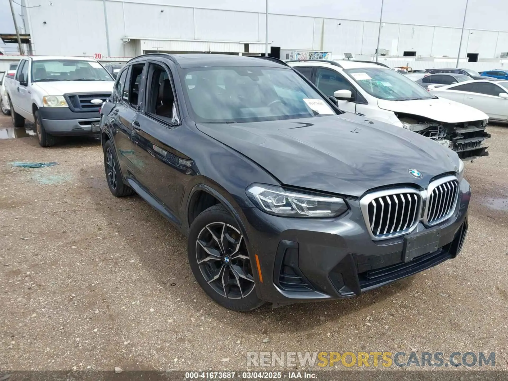 1 fotografías del automóvil dañado 5UX43DP07R9V39275 BMW X3 2024